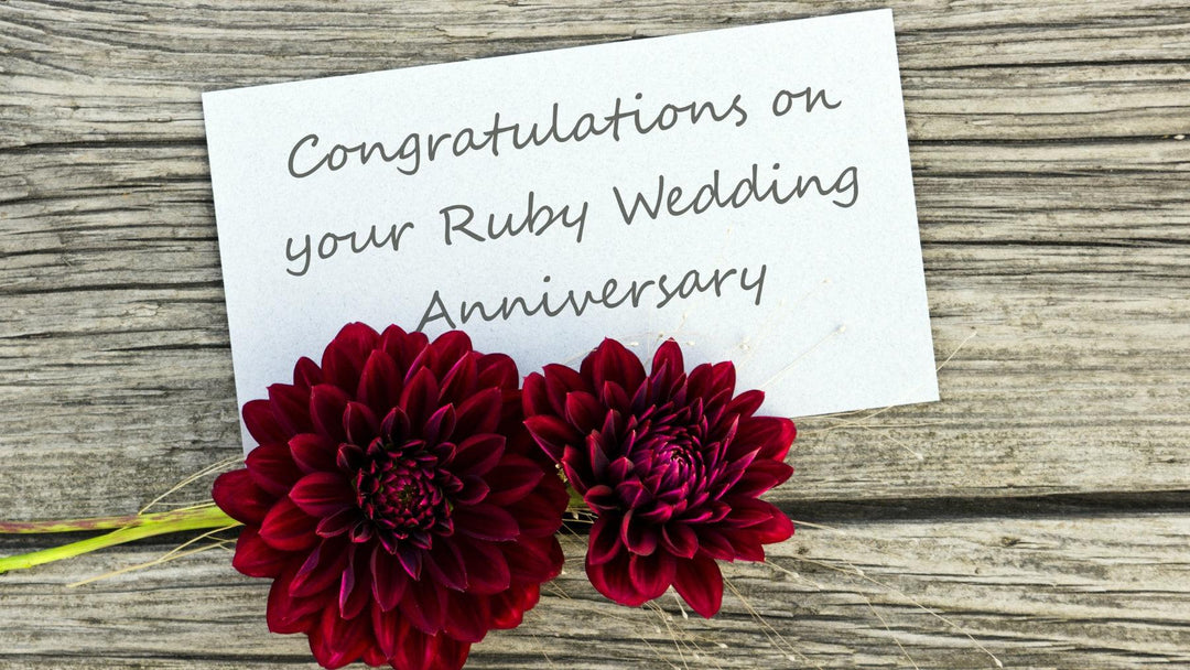 Celebrating 40 Years Together: Ruby Anniversary Gift Ideas