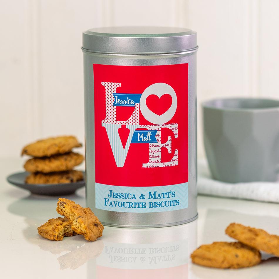 Romantic Biscuit Tins