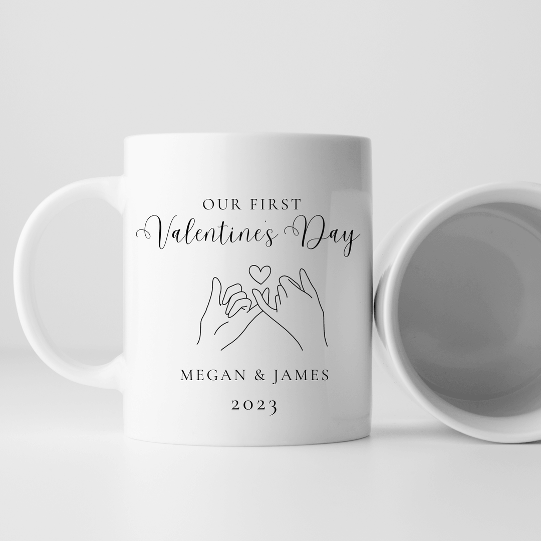 Our First Valentine's Day Personalised Mug