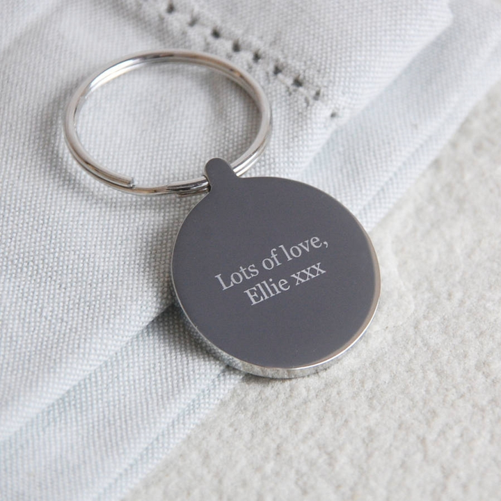 Personalised Love You Lots Like Jelly Tots Keyring