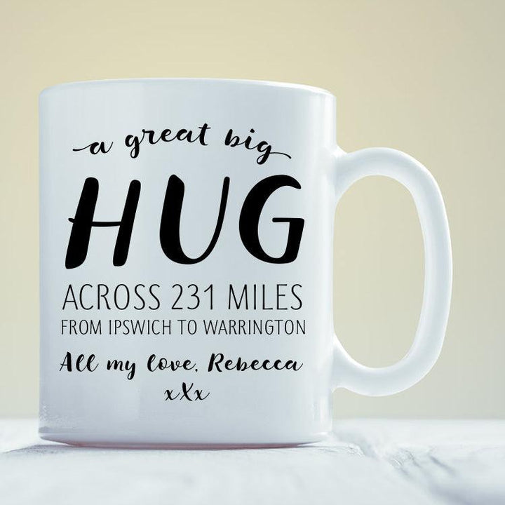 Hug Across the Miles Mug