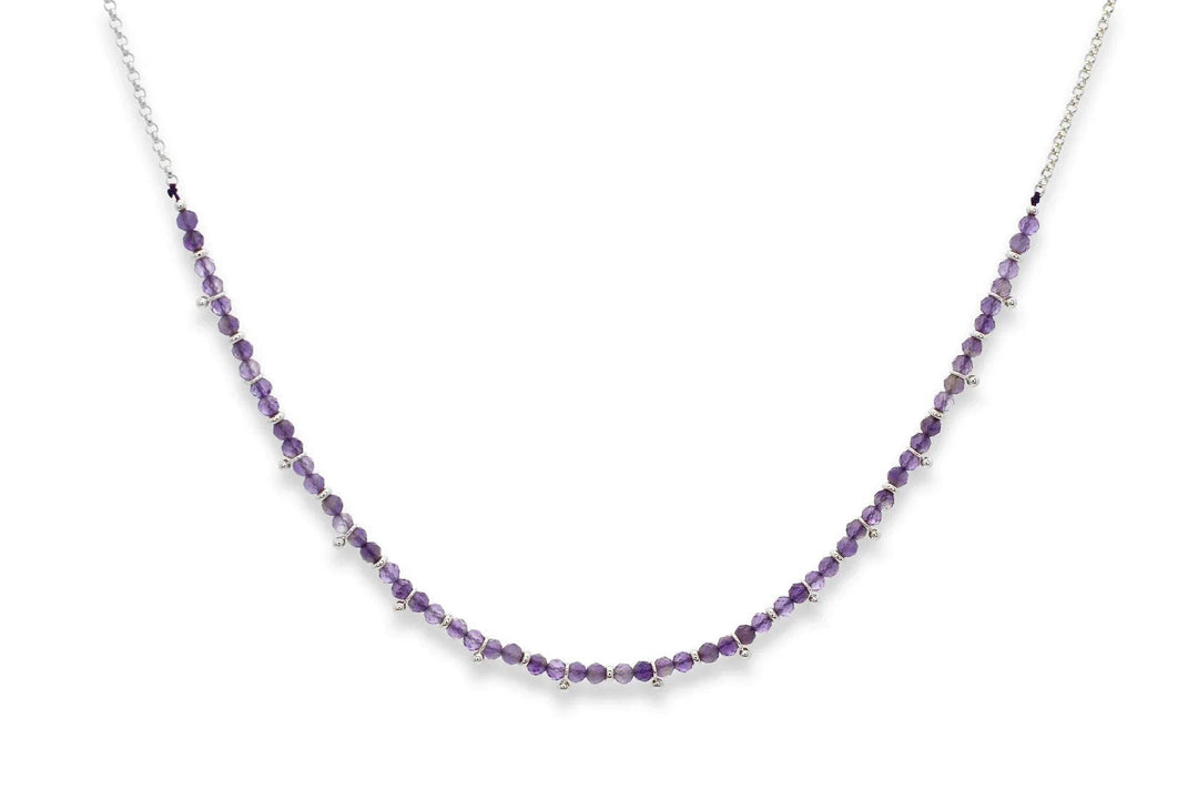 Amethyst Gemstone Necklace