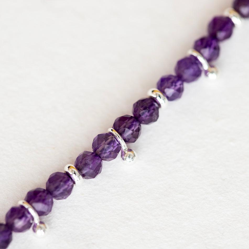 Amethyst Gemstone Necklace