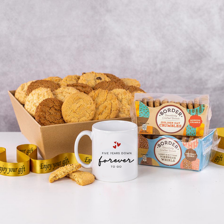 Forever Together Anniversary Biscuit Hamper