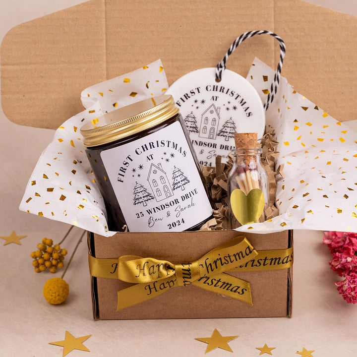 Our First Christmas Home Gift Box