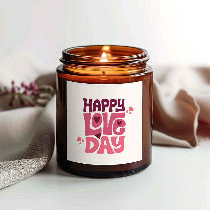 Romantic Scented Candle – Happy Love Day