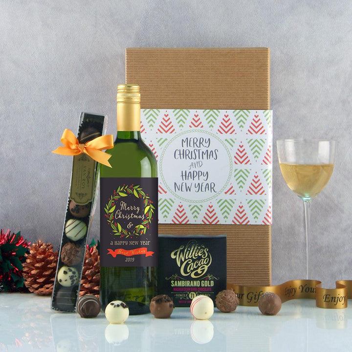 Christmas Wine Gift:  The Holly and the Berries