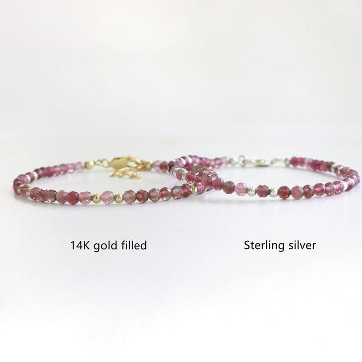 Ruby Dainty Bracelet