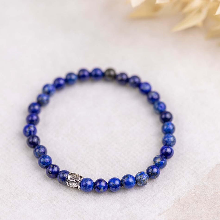 Lapis Lazuli Gemstone Bracelet 6mm