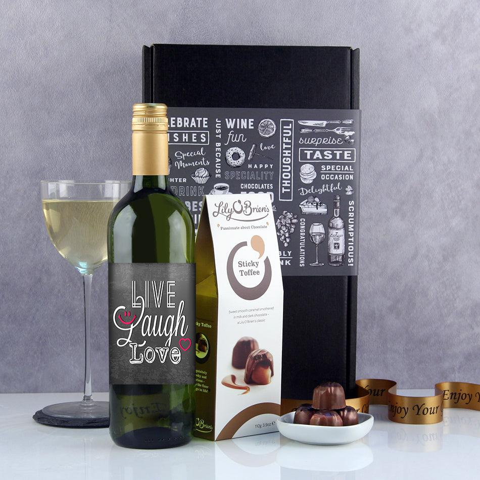 Live Laugh Love and Drink Wine Gift