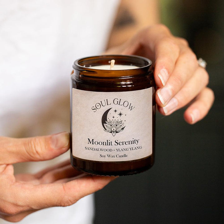 Moonlit Serenity Mystical Candle