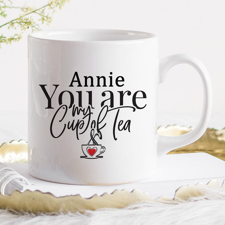 Personalised You Are My Cup of Tea Gift Mug