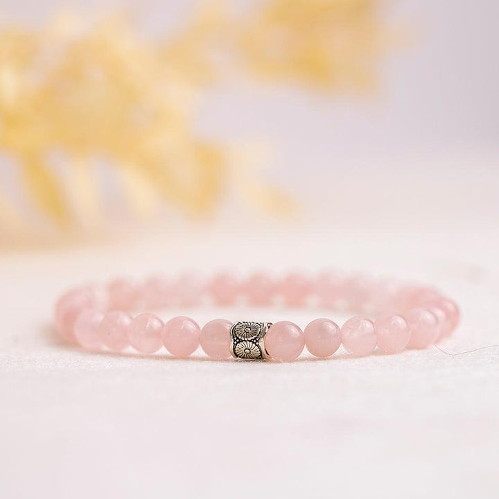 Rose Quartz Bracelet - 6mm