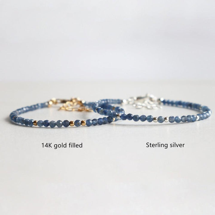 Sapphire Dainty Bracelet