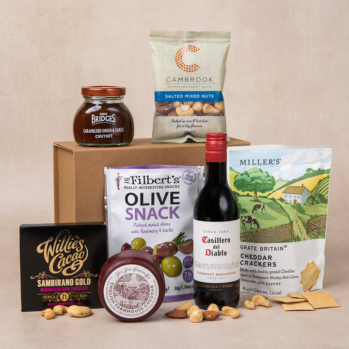 Classic Cheese & Red Wine Hamper