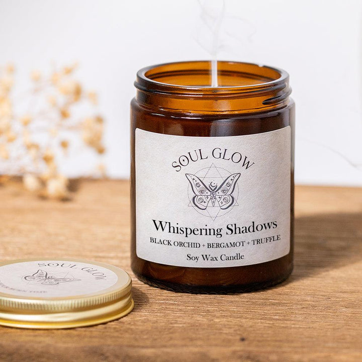 Whispering Shadows Mystical Candle