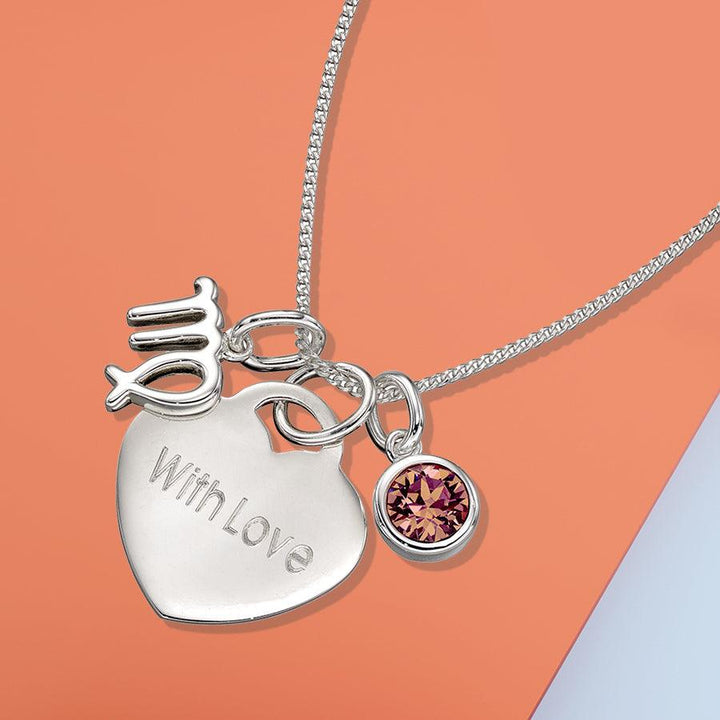 With Love Zodiac Necklace